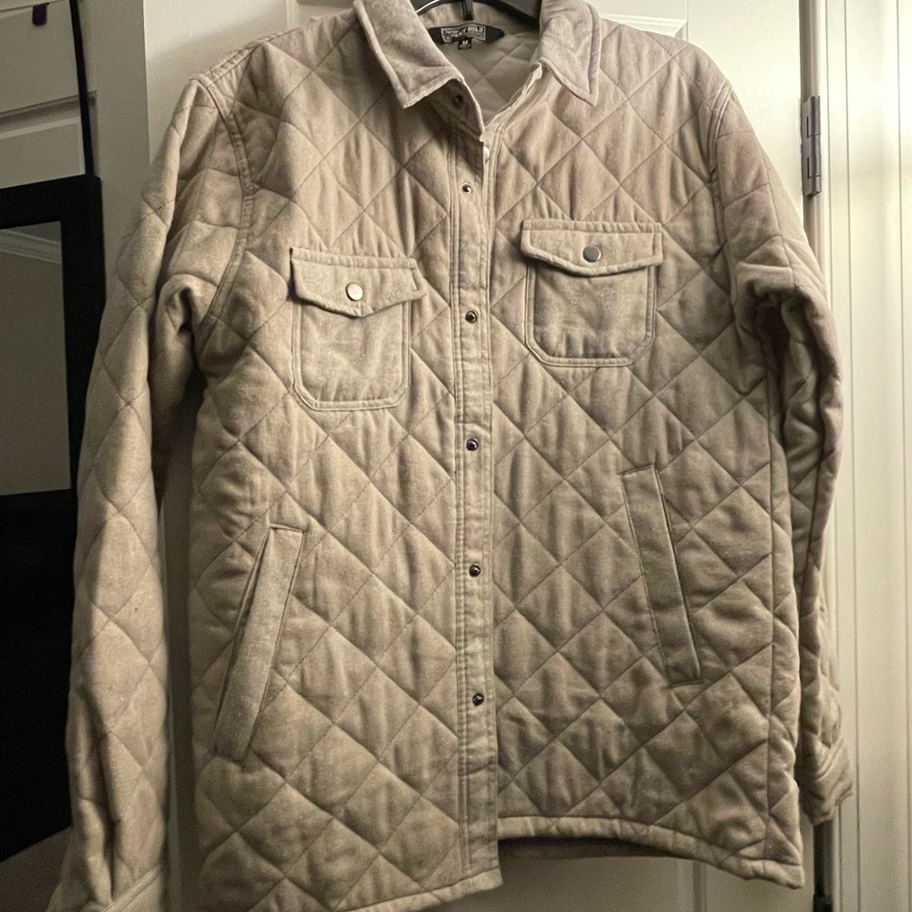 Quilted Beige Jacket